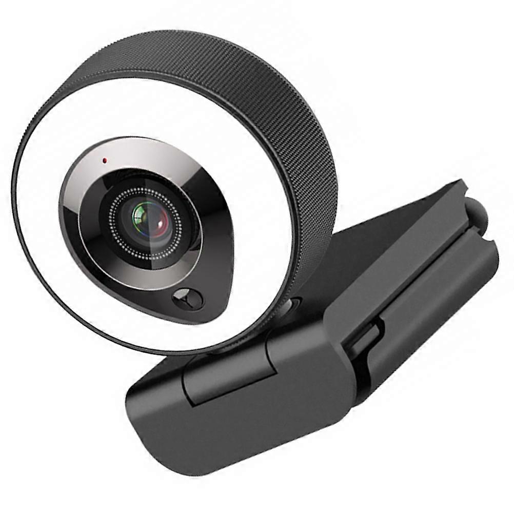 Multifunction Webcam with Mic and Fill-in Light 1Set for Computer