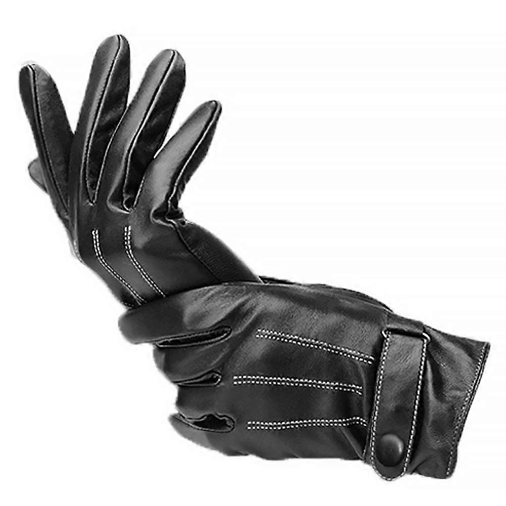 Gloves for Men PU Gloves for Wind-Proof Protection Use 1Pair