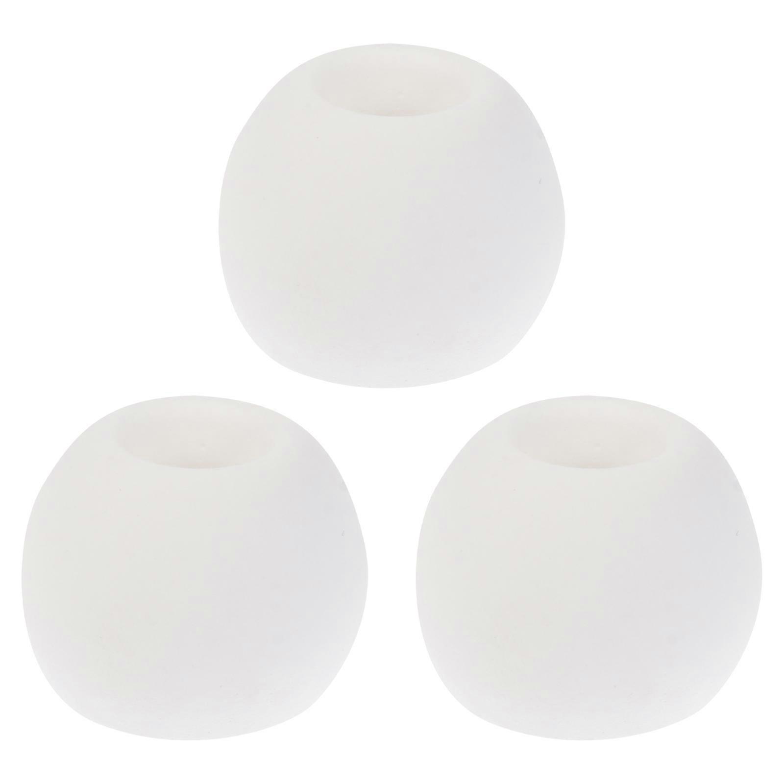 White Toothbrush Stands Diatomite Holder for Bathroom Use 9Pcs Set