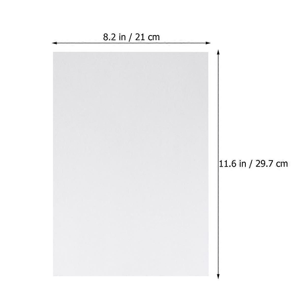 100 Sheets White A4 Anti-Stick Paper For Hand Account Supplies Non-Sticky Release Paper For Office And Home Use