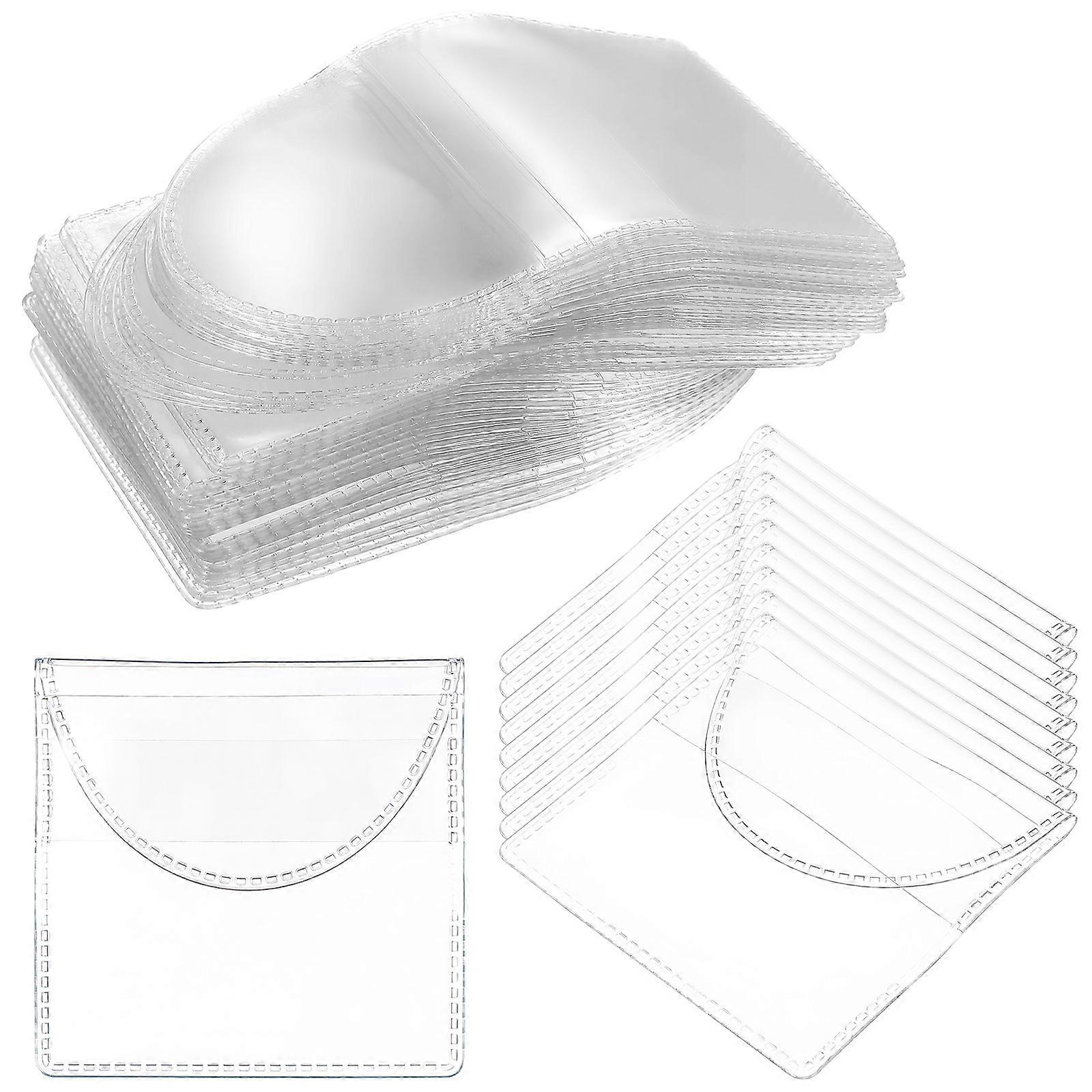 Single Pocket Coin Sleeves Transparent Holders for Storage Use 450Pcs