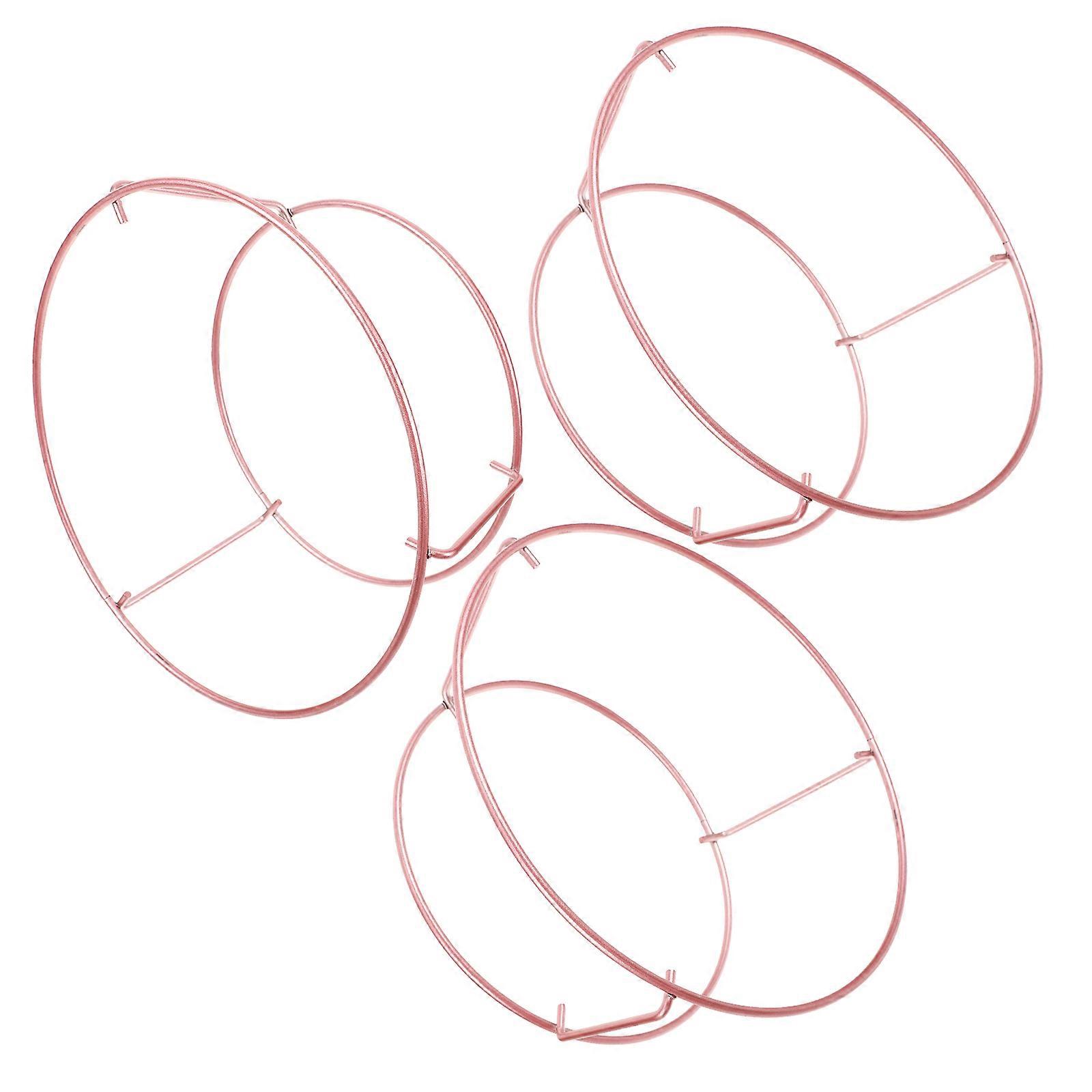 Round Metal Egg Cake Cooling Rack for Baking 3Pcs Nonstick Cooling Stand