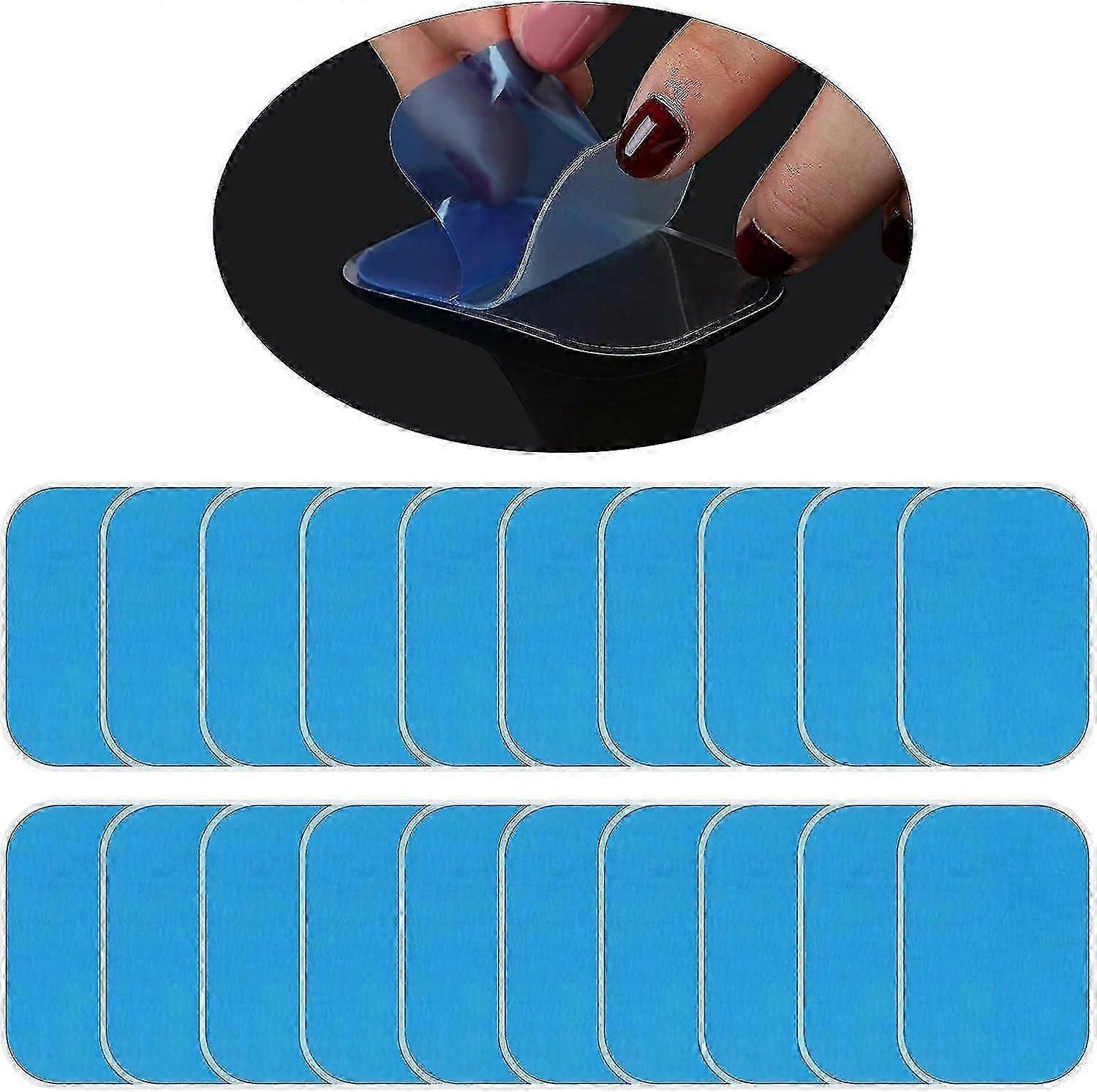 suitable for abs trainer 20x gel pads ems adhesive pads replacement for electrostimulation abdominal muscle trainer