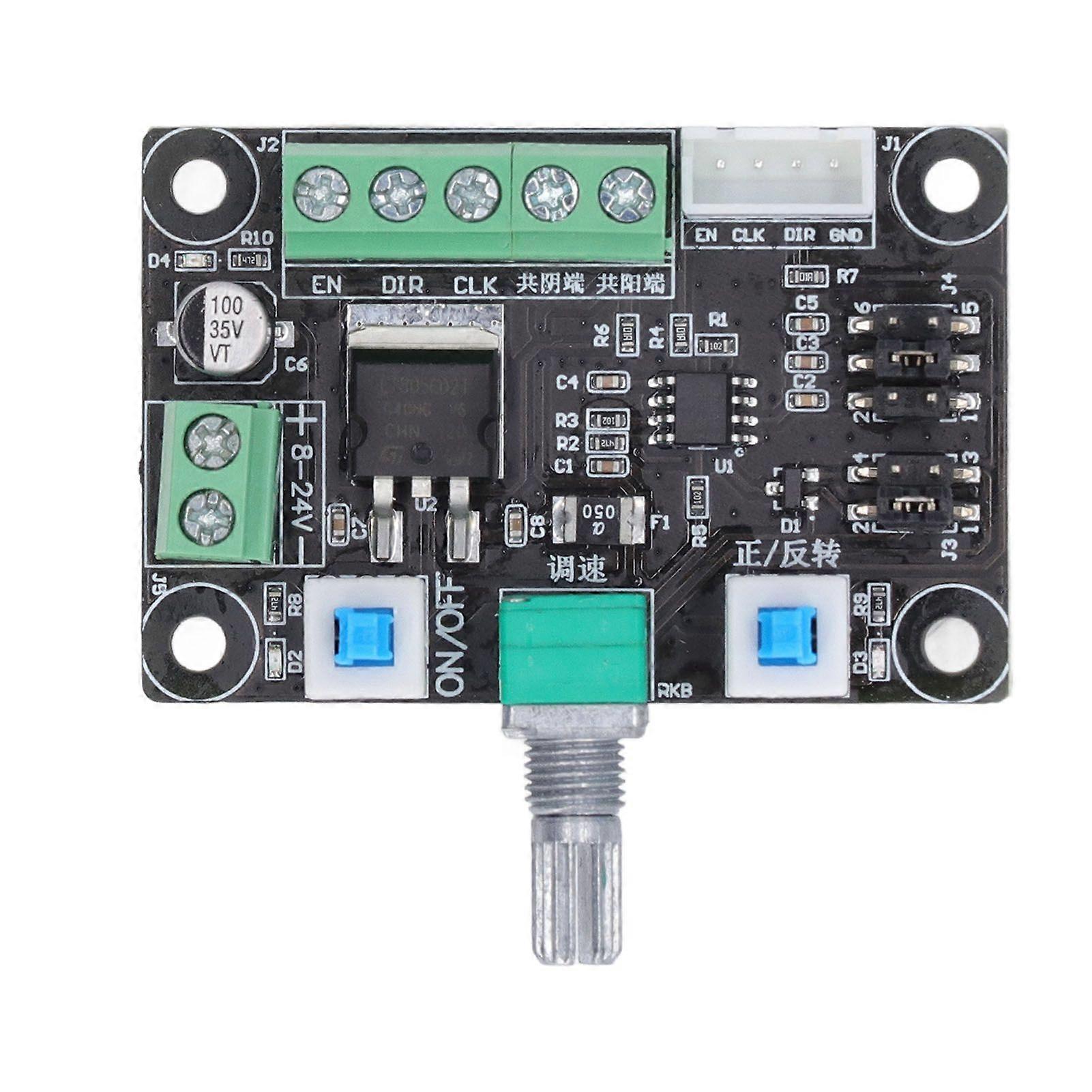 Stepper Motor Controller Module PWM Pulse Speed Regulation CW and CCW Control Board DC 824V