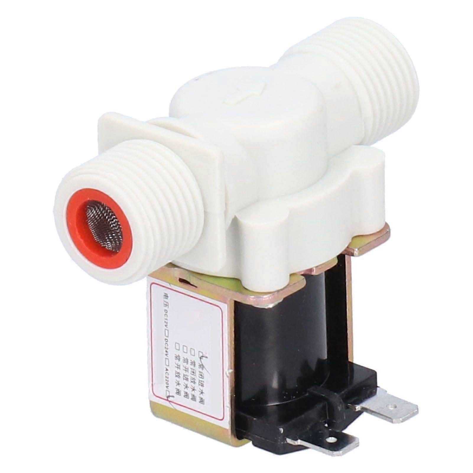 G1/2 Electric Solenoid Valve Drinking Fountain Water Inlet Normally Closed AC220V FPDJ23