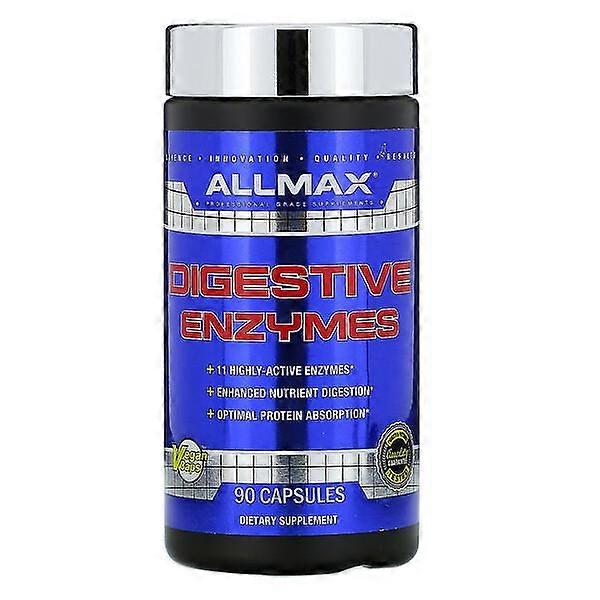 ALLMAX, Digestive Enzymes + Protein Optimizer, 90 Capsules