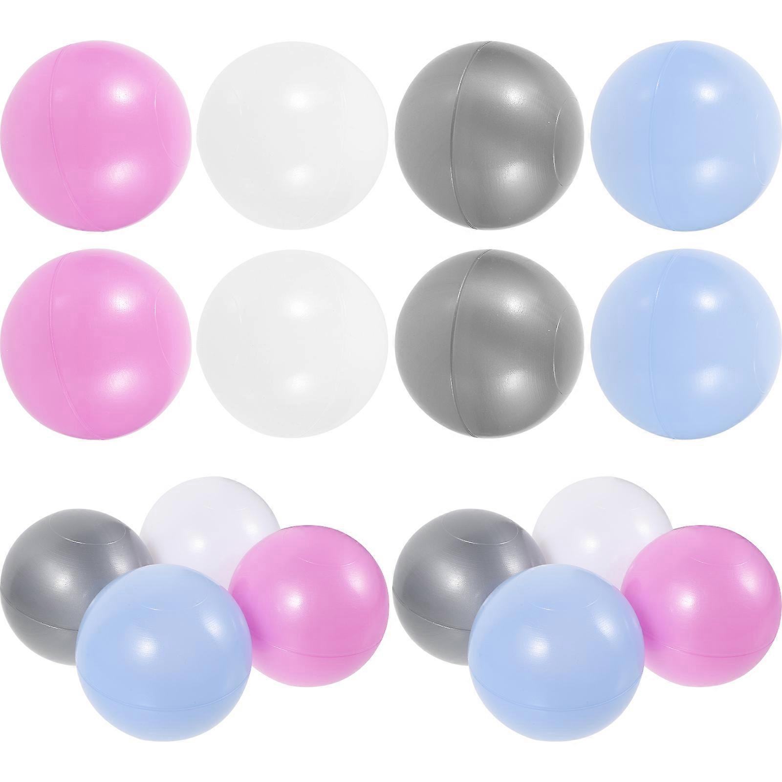 Crush Proof Ocean Balls 50Pcs Assorted Color Childrens Plaything For Ball Pits Climbing Tunnels Swimming Pools