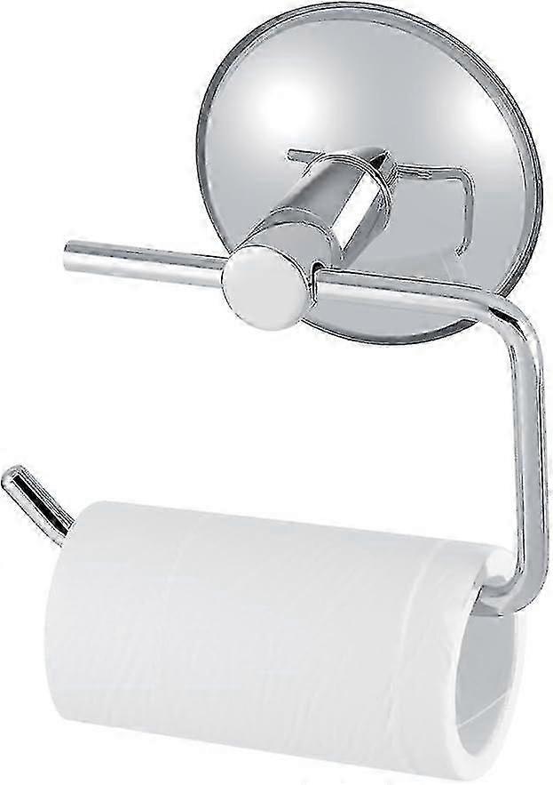 ステンレス製トイレットペーパーホルダーサクションカップ壁掛けバスルームティッシュホルダー