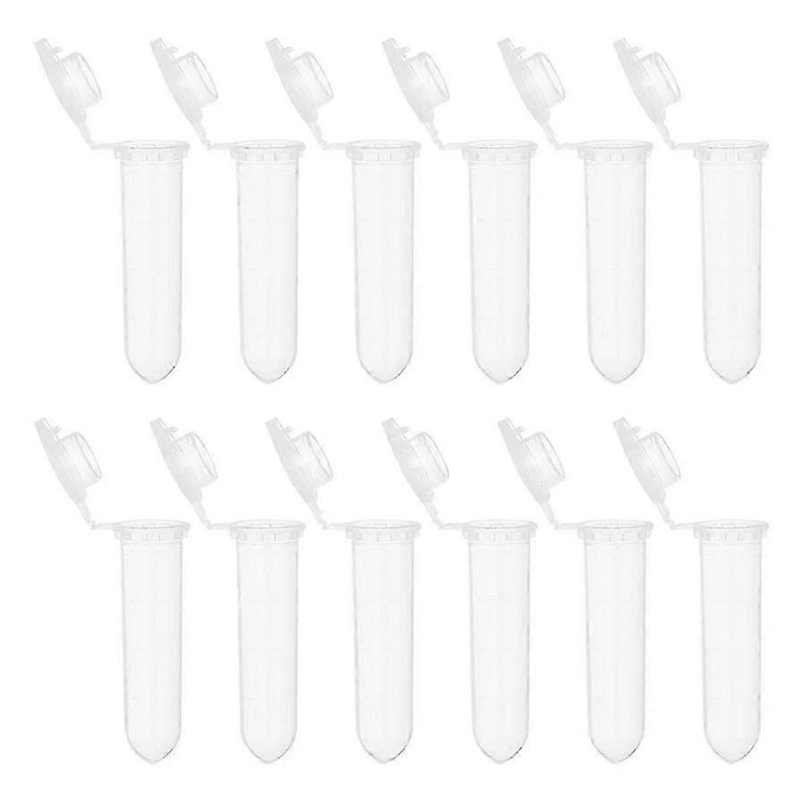 2ml Centrifuge Tubes 1000pcs Round Bottom Snap Cap Graduated Marks
