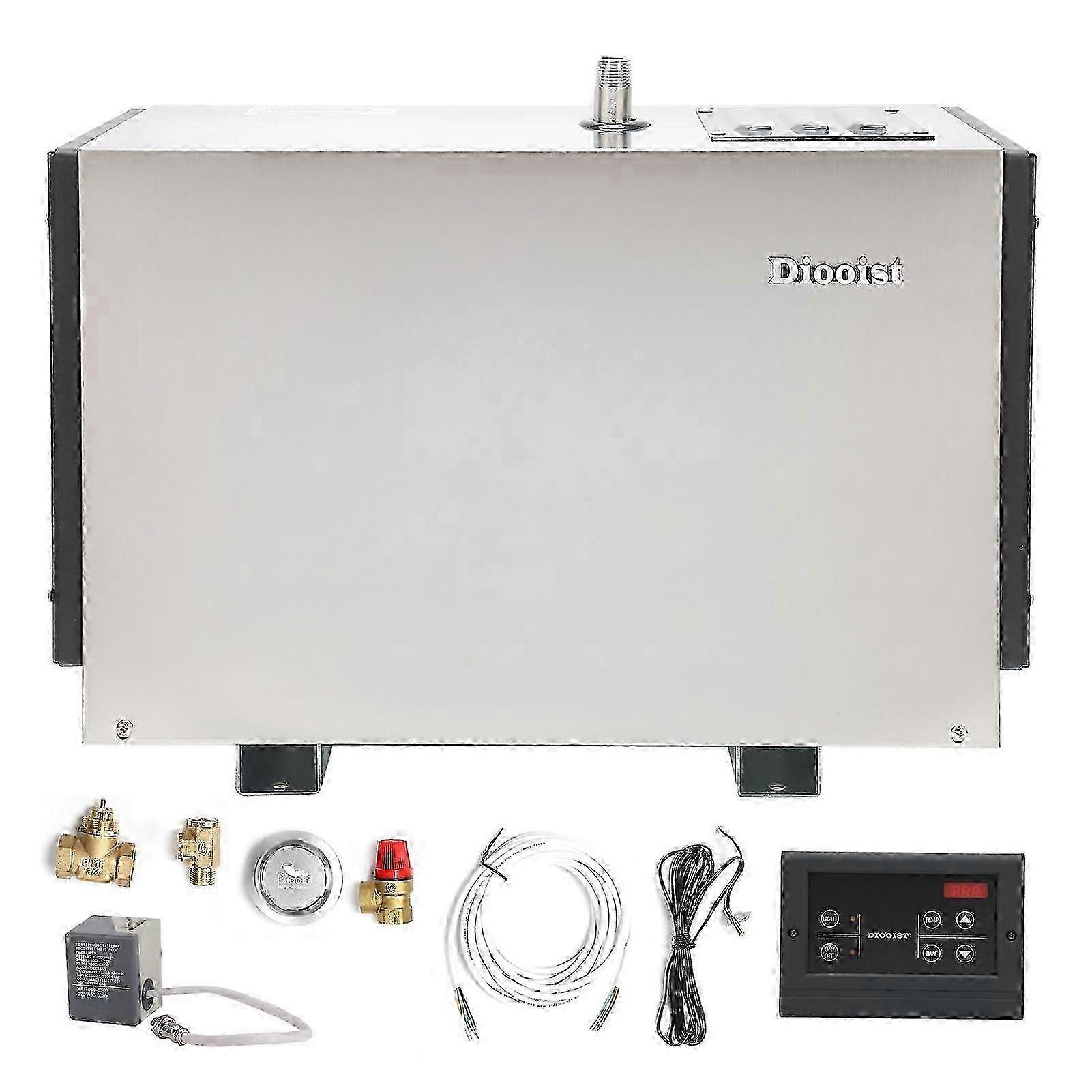 9KW Dampferzeuger Dampfbad Automatische Entkalkung Anti Bruchwassertank Bad Generator 380415V für zu Hause