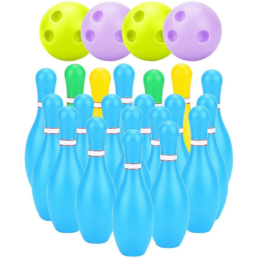 Toddler Bowling Set Plastic Bowling Game Toy for Children 2Sets Included
