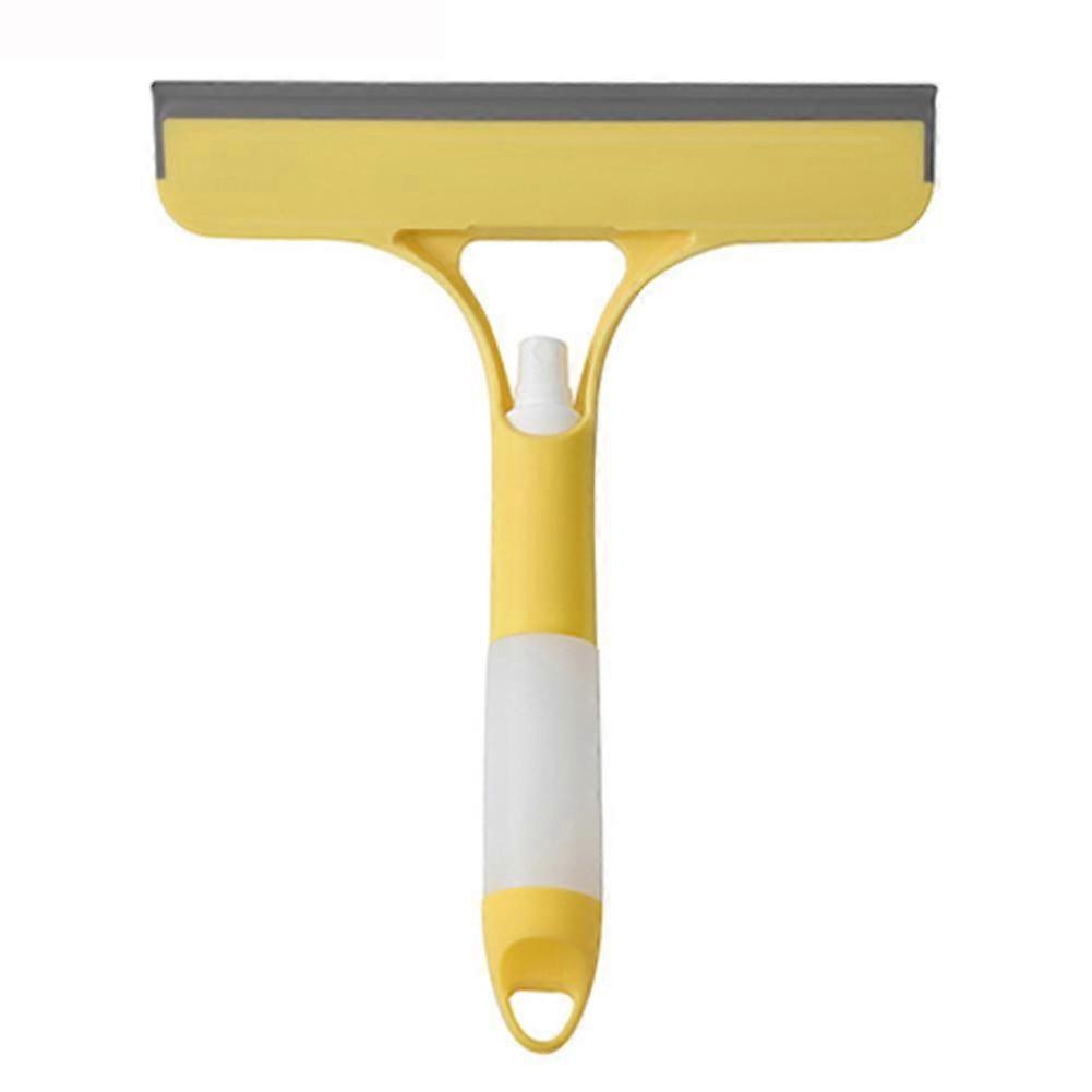 3 In 1 Window Cleaning Tool For Car Indoor Outdoor High Window Double-sided Window Wiper With Spray Function