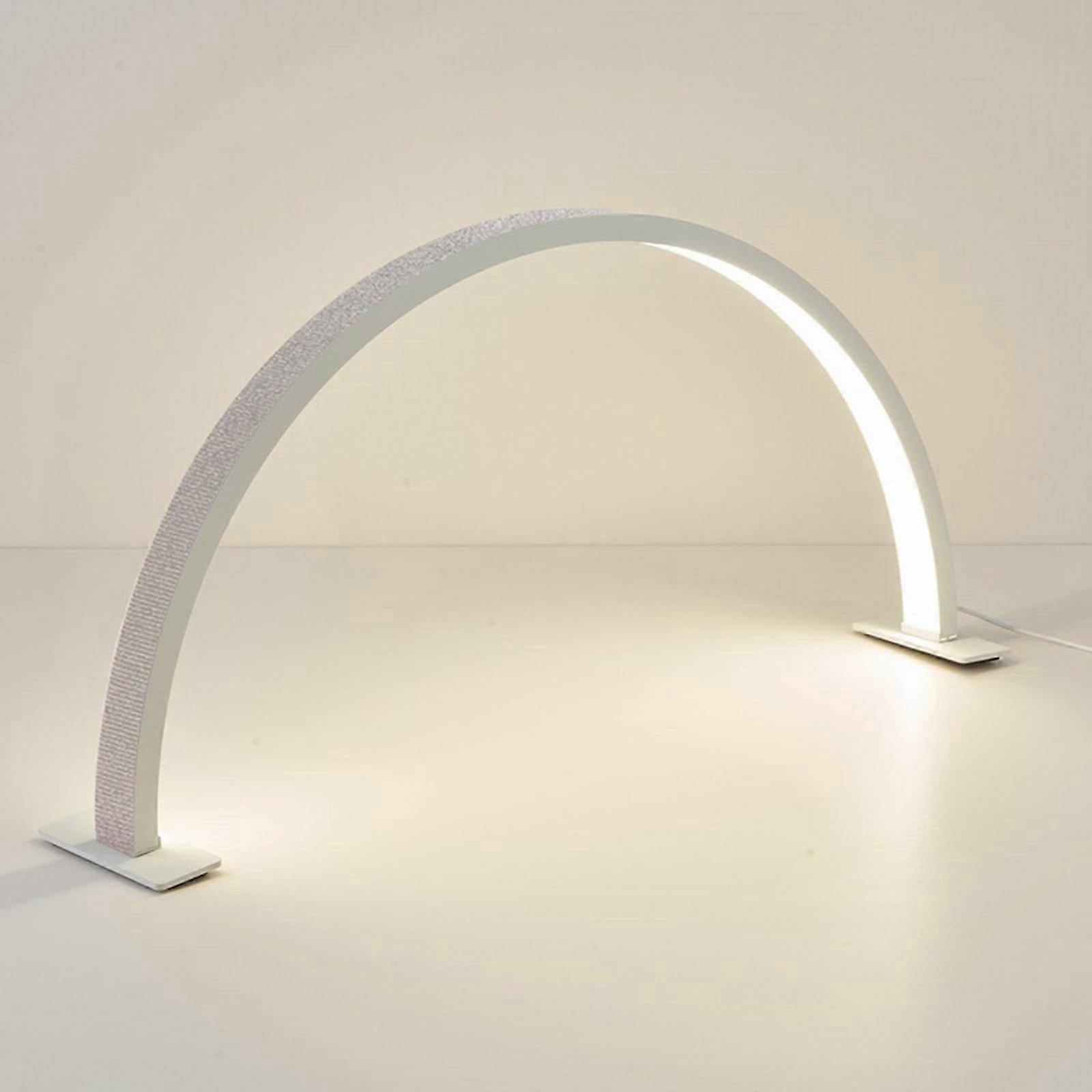 Half Moon Light Nail Desk LED Lamp With 3 Color Temperatures And Dimmer White 800mm For Eyelash Extensions Nail Art