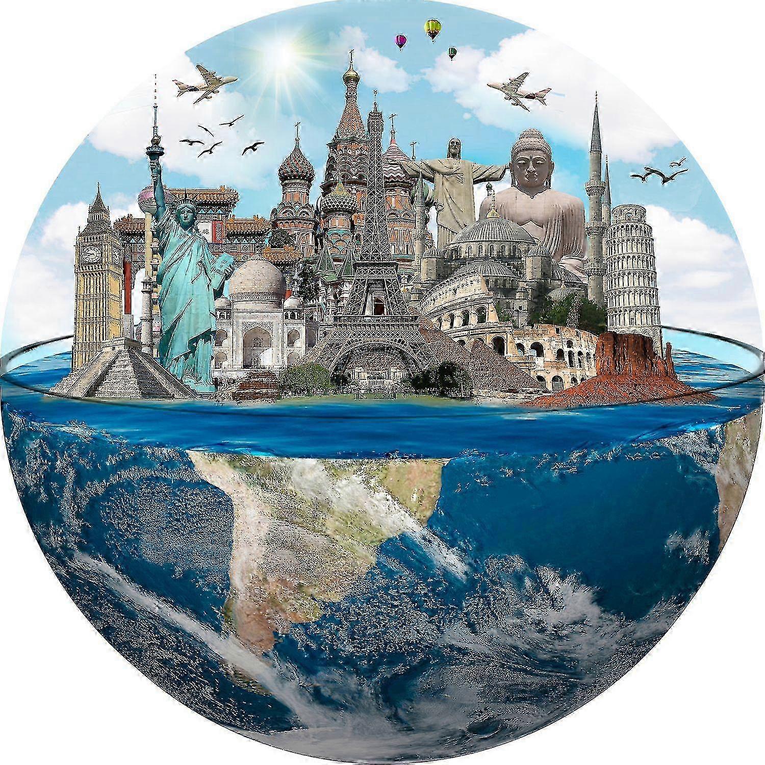 1000 peças quebra-cabeça de quebra-cabeça