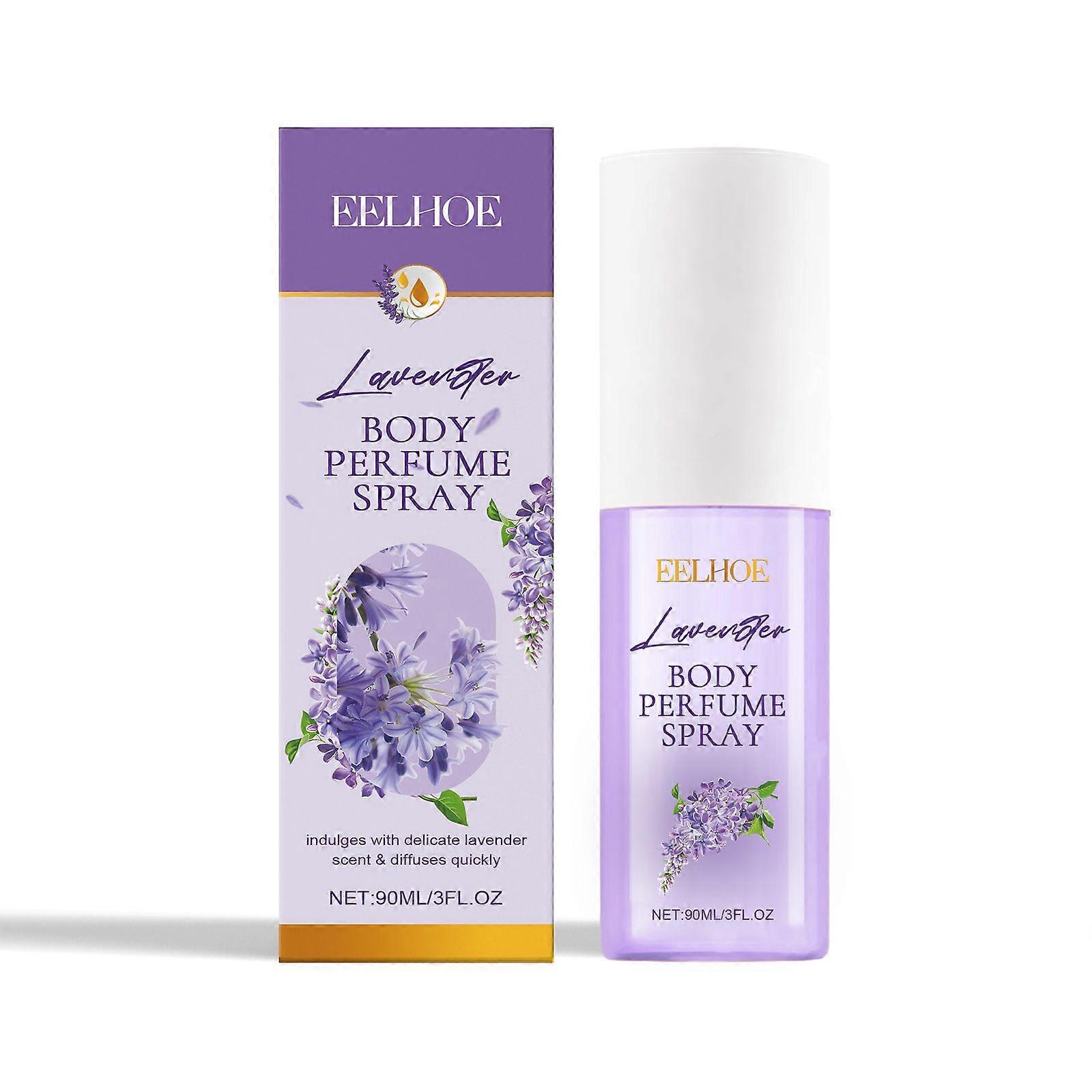 Lavender Body Perfume Spray Contains Lemon Fruit Extract And 1