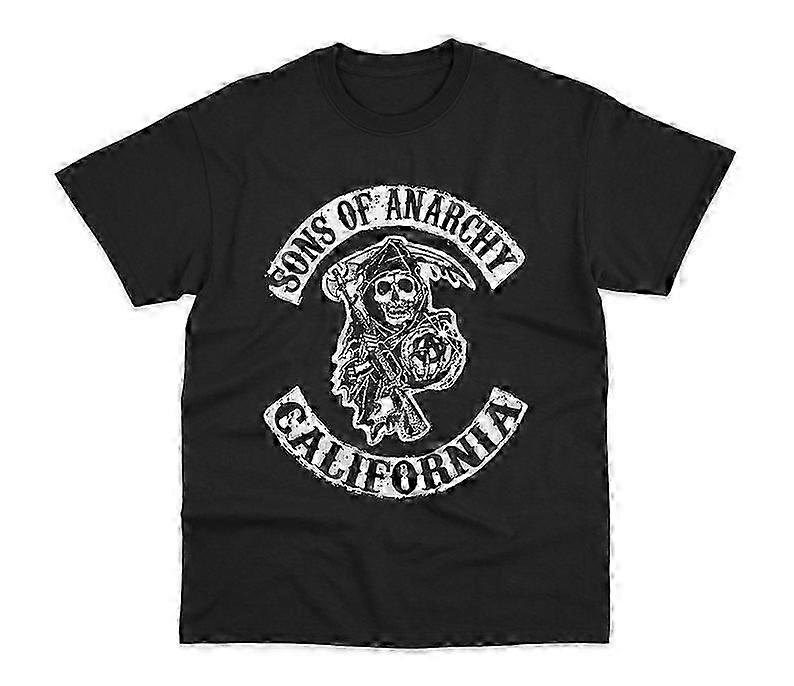 Tričko Sons of Anarchy, Vintage filmové tričko, Cool tričko, Retro filmové tričko, Tričko s tričkem motorkářského klubu Sons of Anarchy - Ywu236_yyc