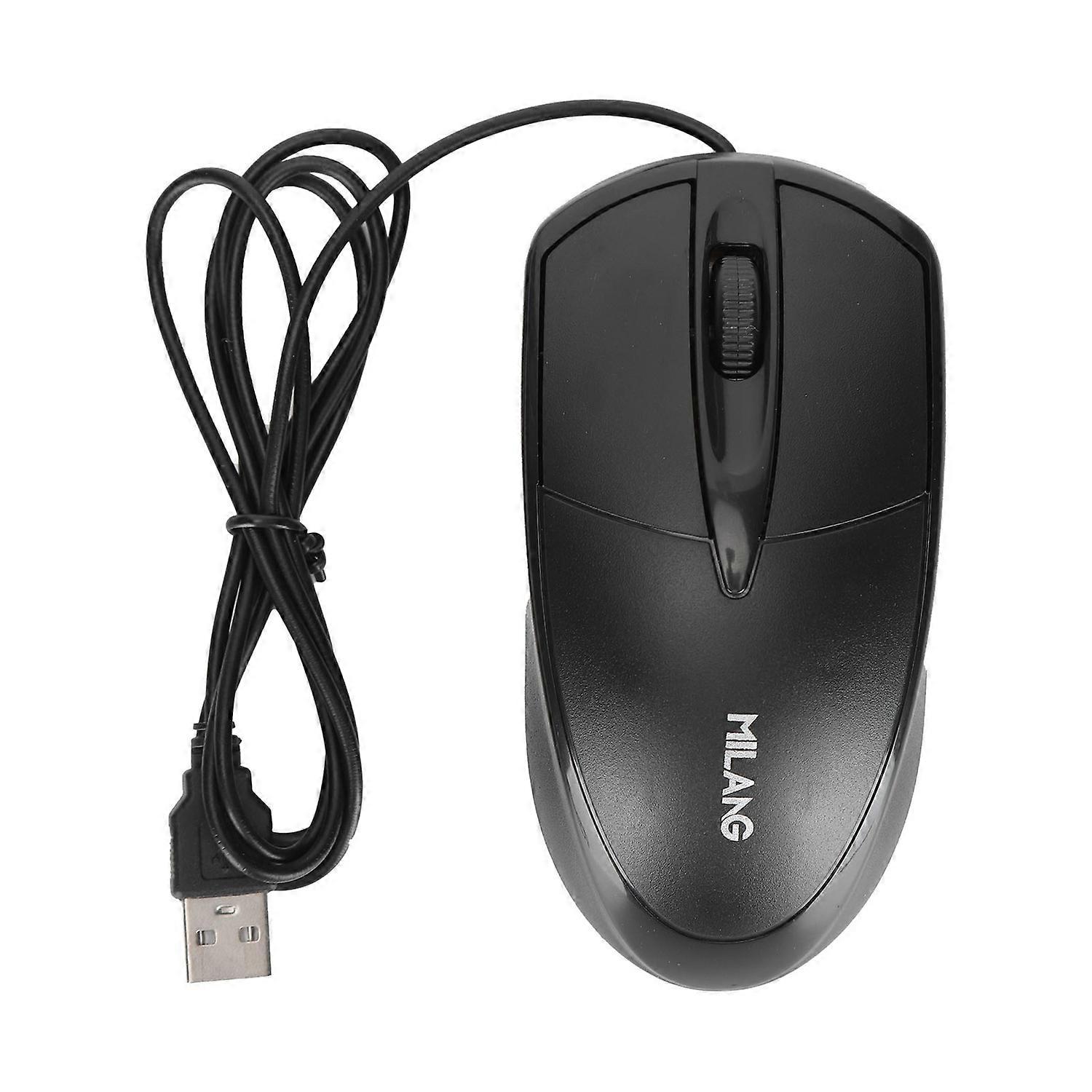 Wired Mouse M1 Office Mouse Ergonomic Design PC Mouse for Macbook Laptop Computer
