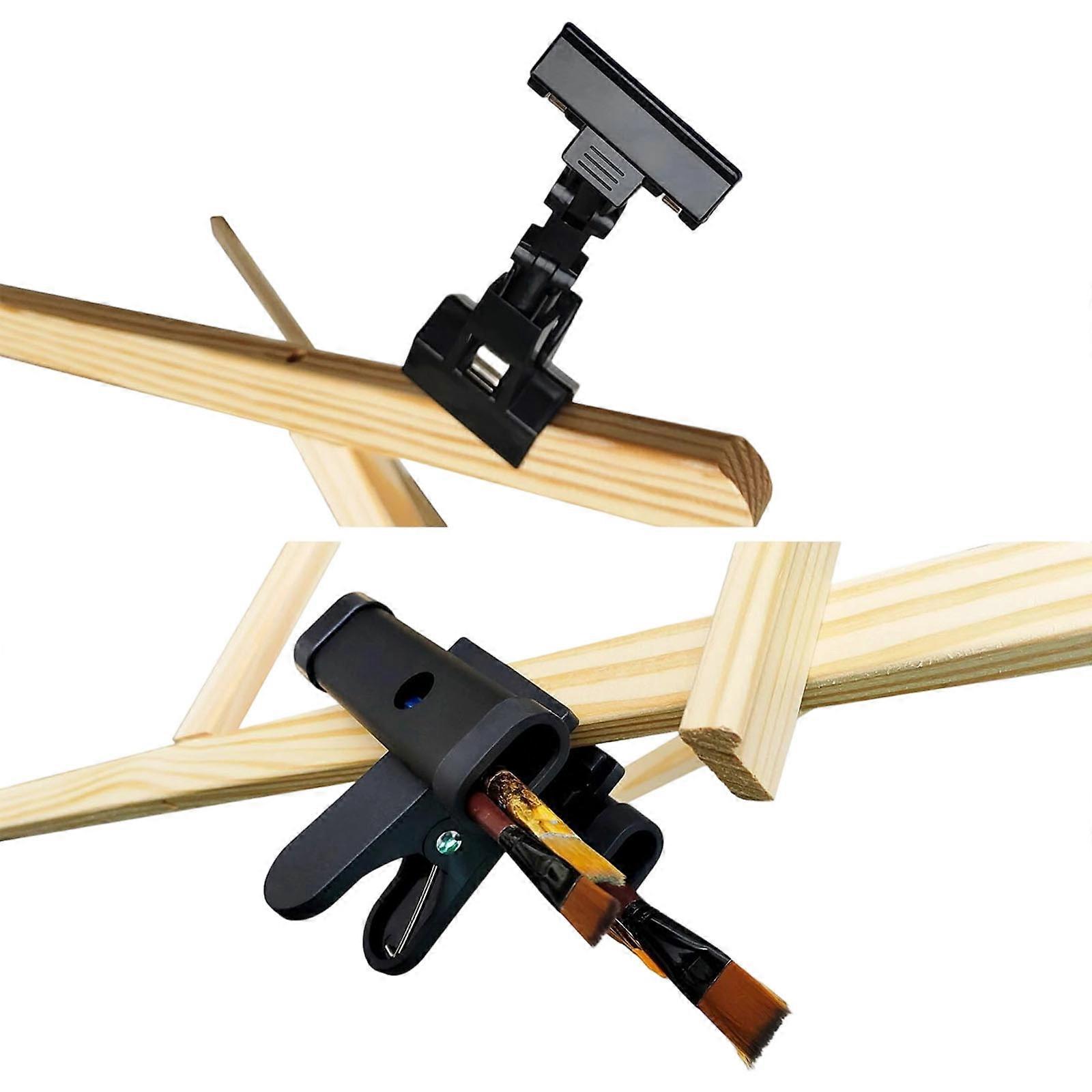 Modifiable Multiple Purpose Clip Owner For Drumsticks Art Brushes Stand Organization Plastic Storage Stand Multicolor