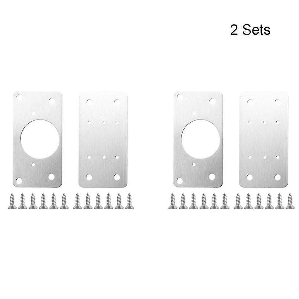 Stainless Steel Hinge Repair Board Cabinet Fixed Installation Sheet Hinge
