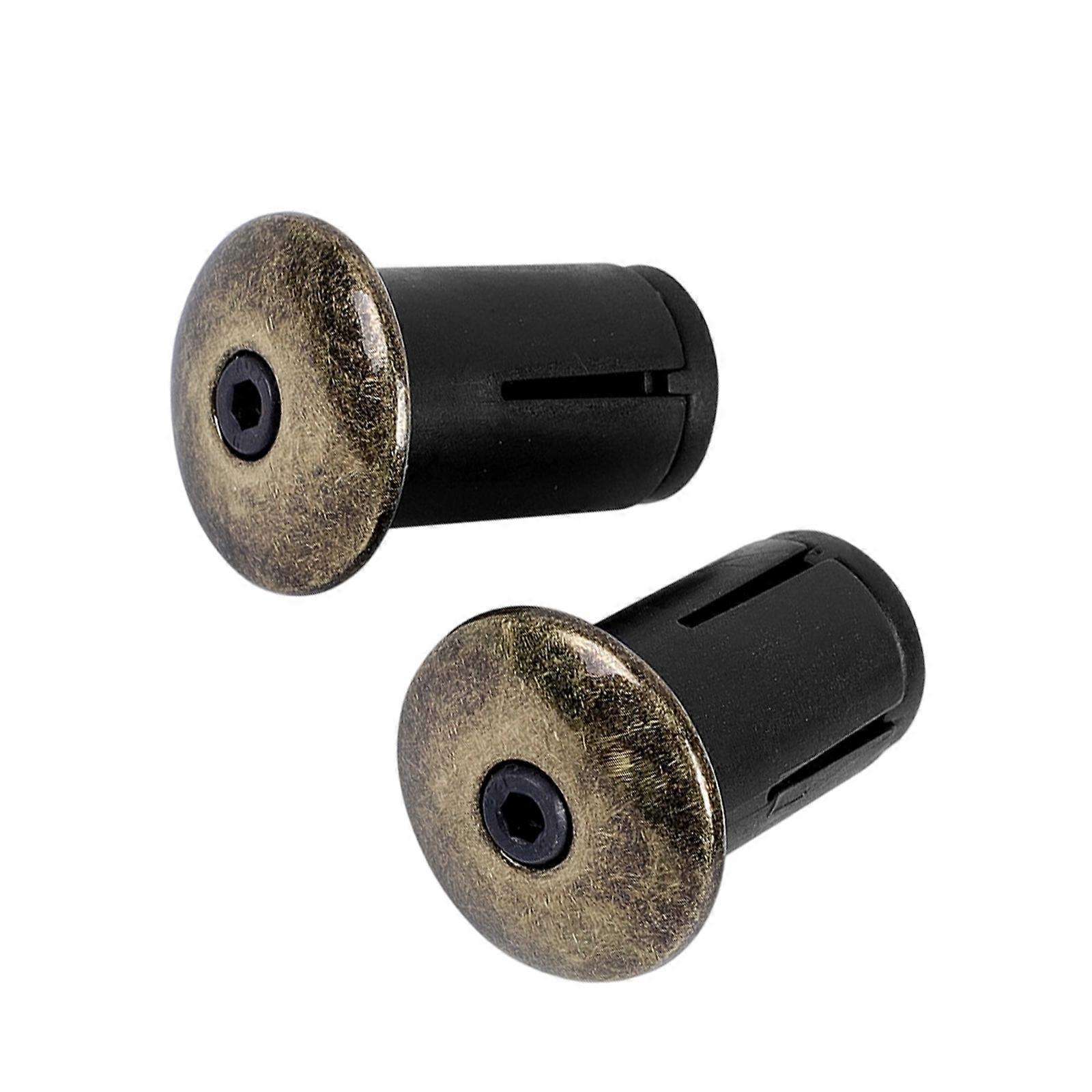 Quickly Install Bicycles Handlebars End Caps Alloys Materials Universals For Road Bikes Antislip Multicolor