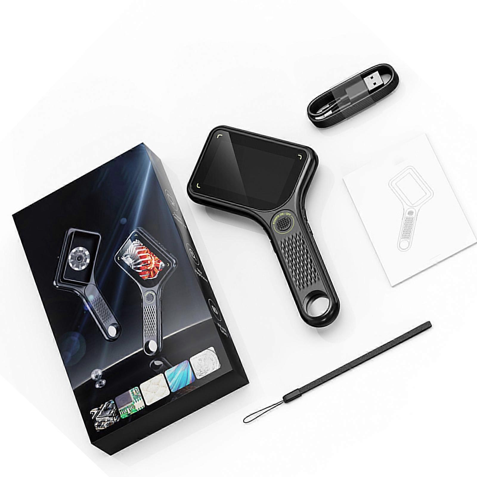 Professional Handheld Digital Microscope With LED Light For Jewelry Lab And Classroom Applications 178°Viewing Angles Multicolor