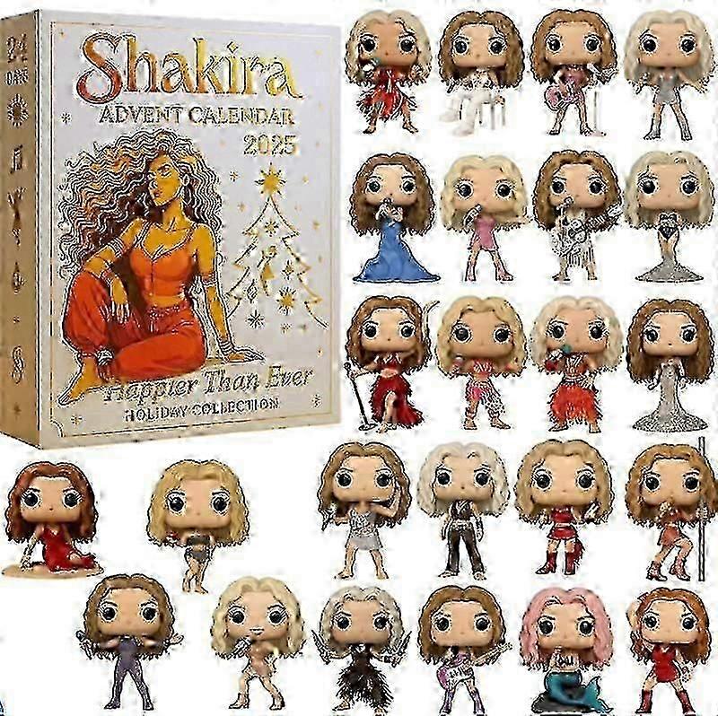 Shakira Advent Calendar Blind Box Διακόσμηση Χριστουγεννιάτικου Δέντρου