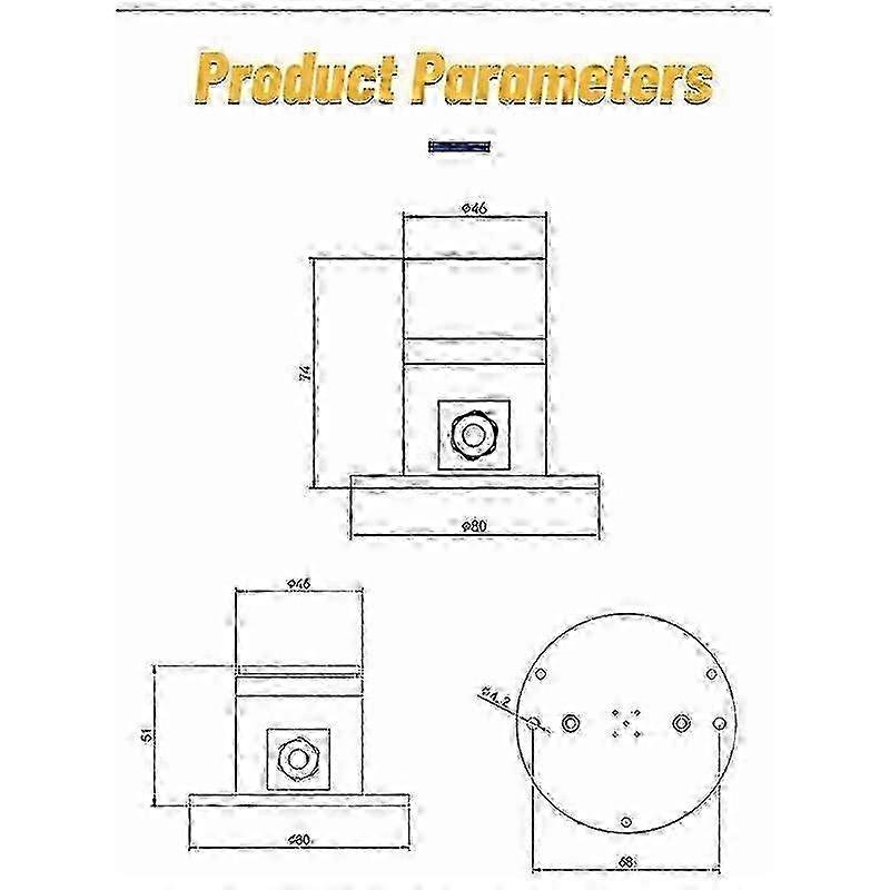 Total Solar Radiation Sensor 4-20MA Output Radiation Transmitter