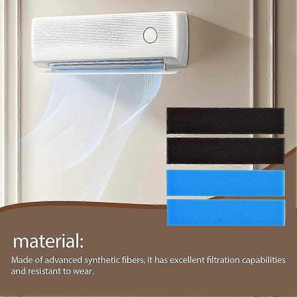 12PCS Replacement Split Air Filter for Mitsubishi Electric MAC-2300FT-E MAC-3000FT-E Air Conditioner Replacement Filters