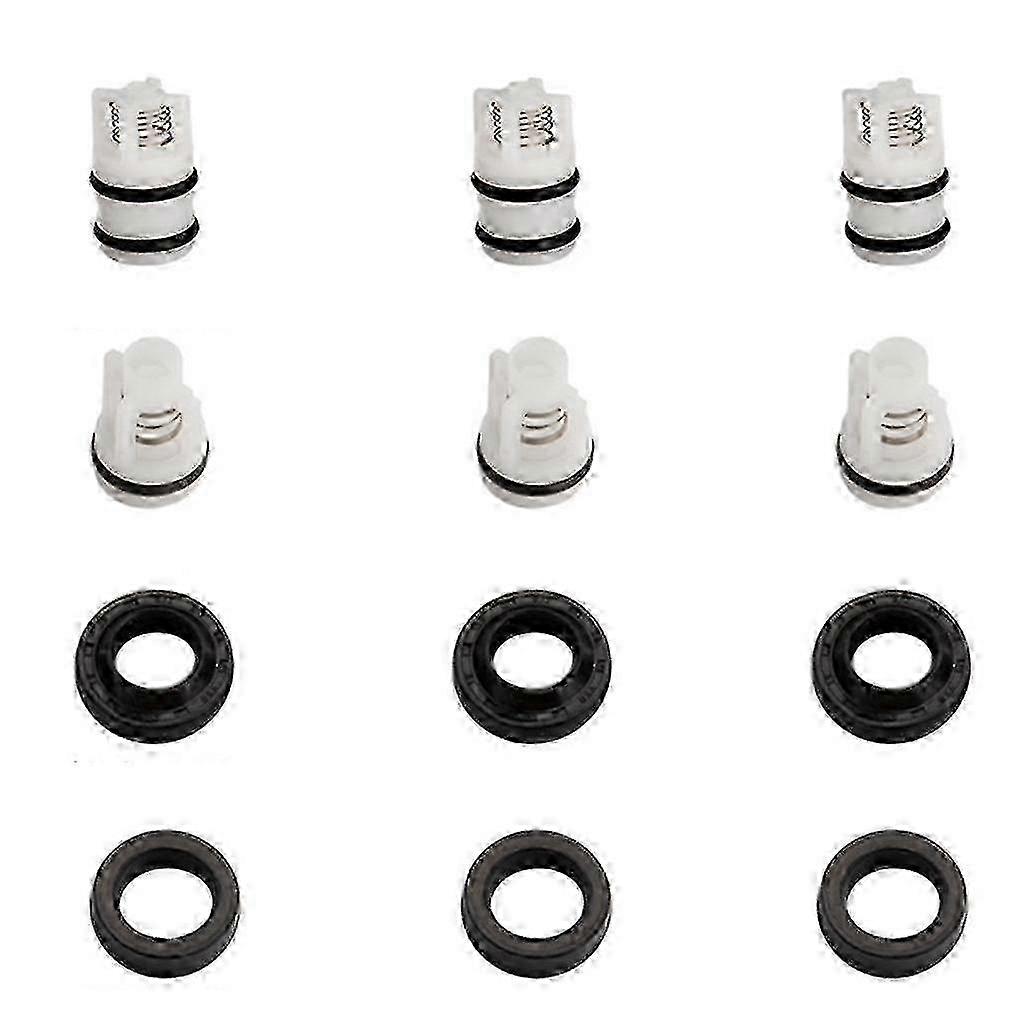 Check valve for portable high pressure washer pumps