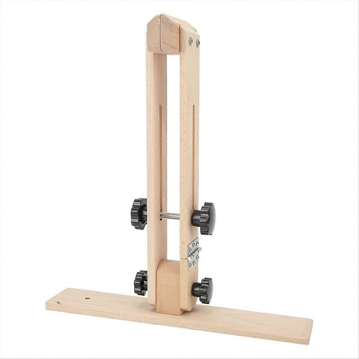 Leather Stitching Adjustable Hand Stitching Beech Wood for DIY