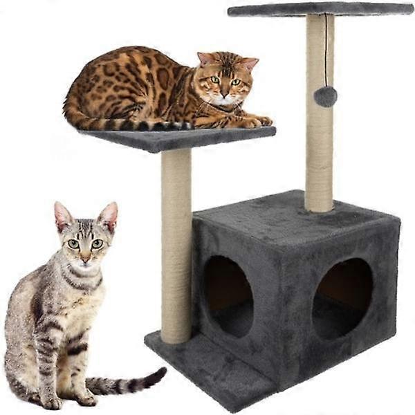 Cat Tree / Scratching Post / Scratching Post for Cats - 71 cm grey