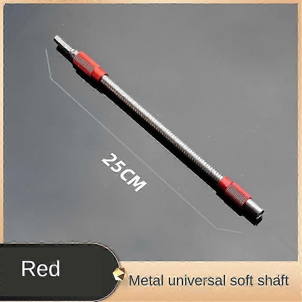 25/30CM Silver Hexagonal Handle Metal Universal Flexible Shaft Directional