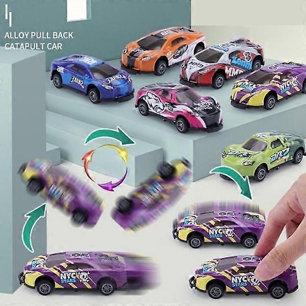 Toy cars Voltar + Pull Back (7 pcs)