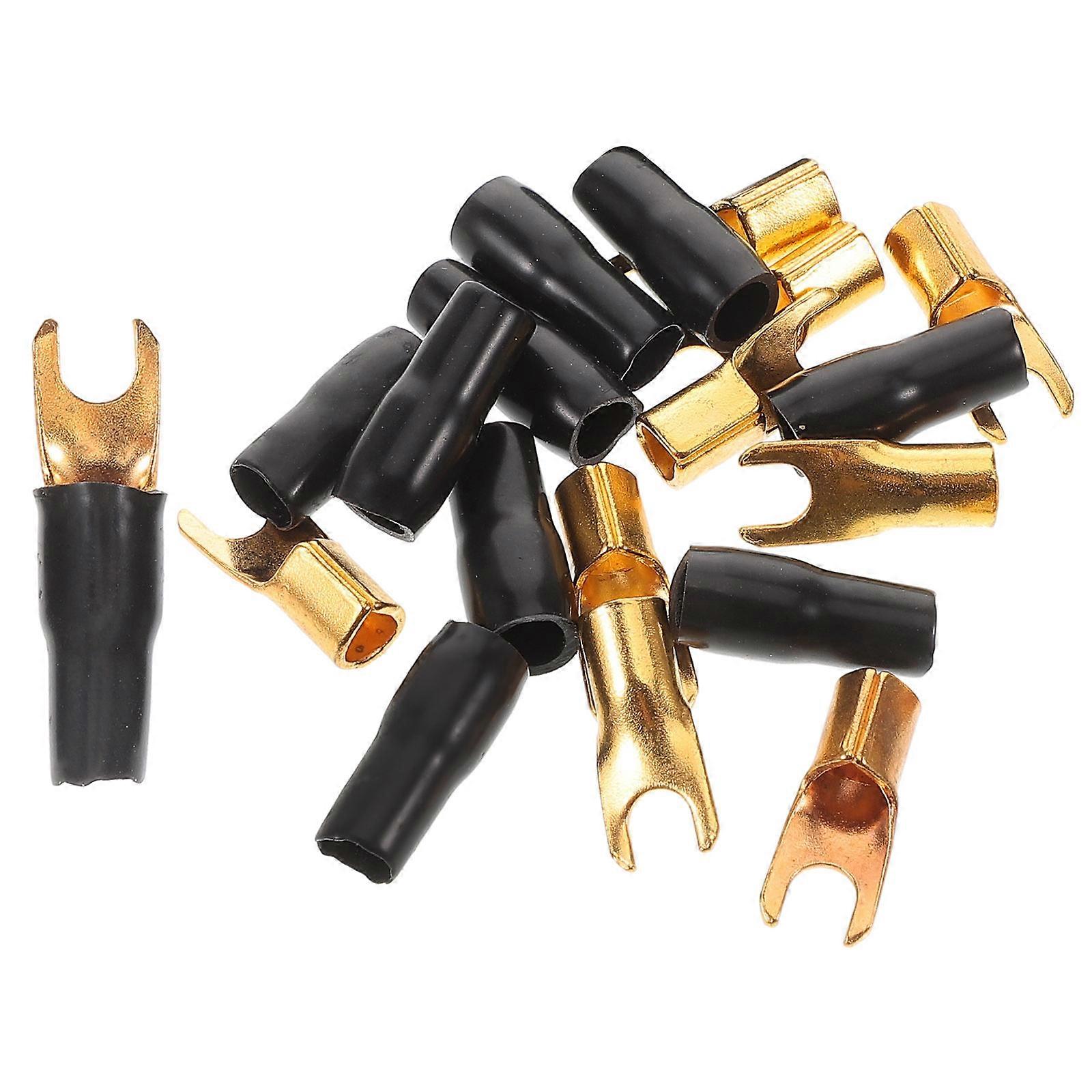 Car Audio Spade Terminals for Car Speaker Wire 10Pcs Quick Connect Electrical