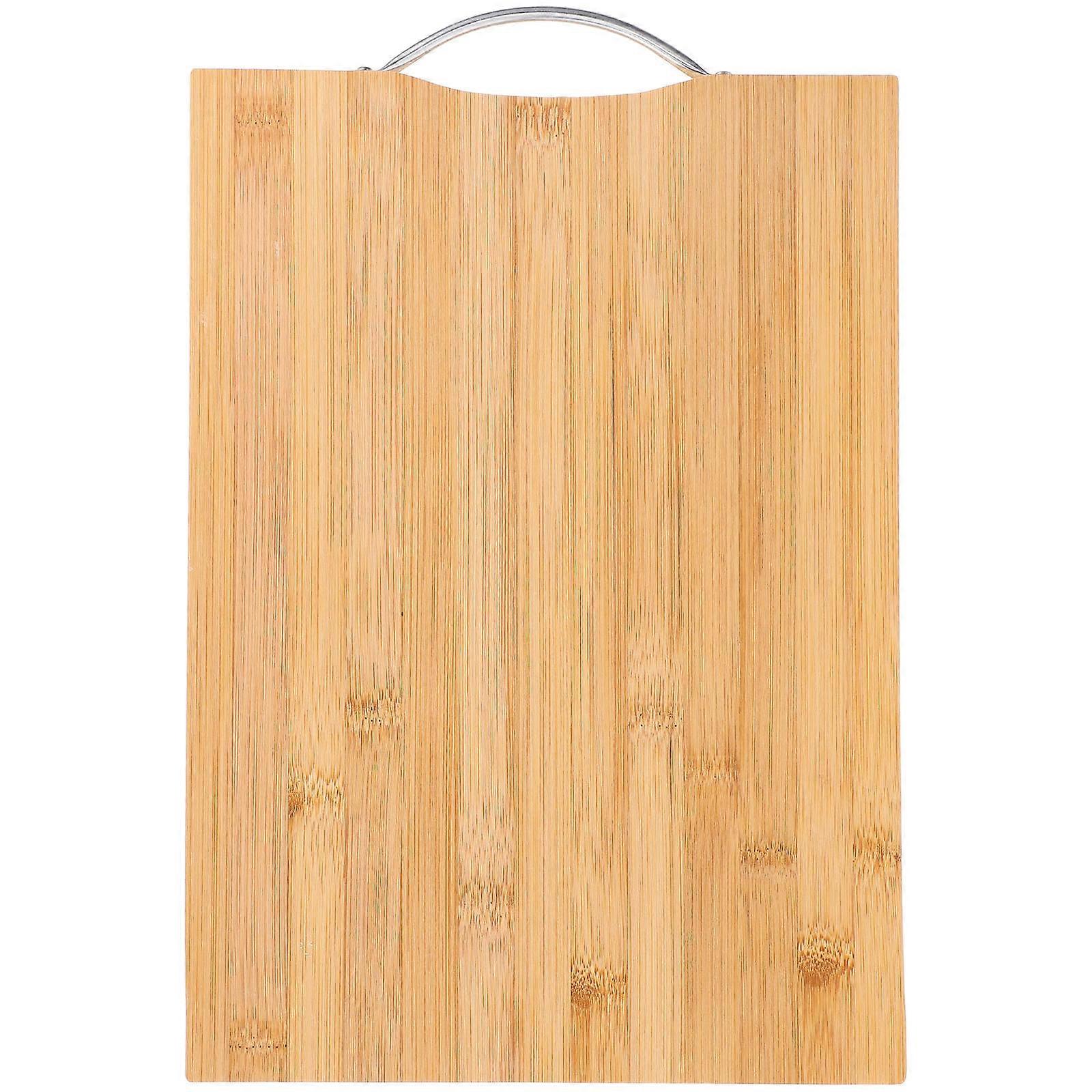 Bamboo Cutting Board for Kitchen Fruit Chopping Board Khaki