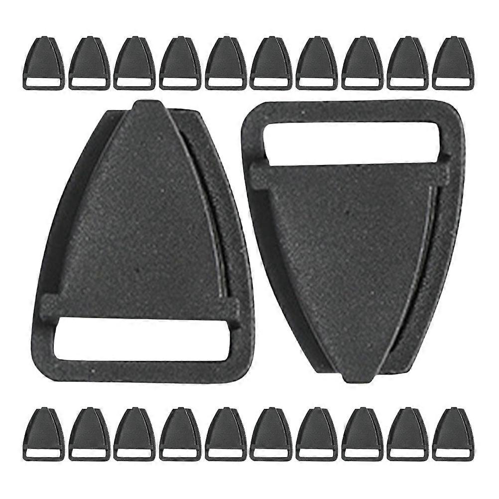Triangle Safety Buckles Plastic Replacement Buckles for Hard Hat Strap 300Pcs