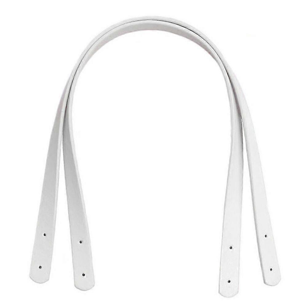 Ladies 2pcs DIY Replacement PU with Handle Shoulder Strap Bag Belt Detachable