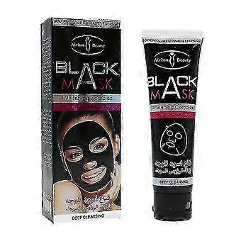Maschera al fango nero del Mar Morto per rimuovere i punti neri e restringere i pori, alta qualità, 120 ml