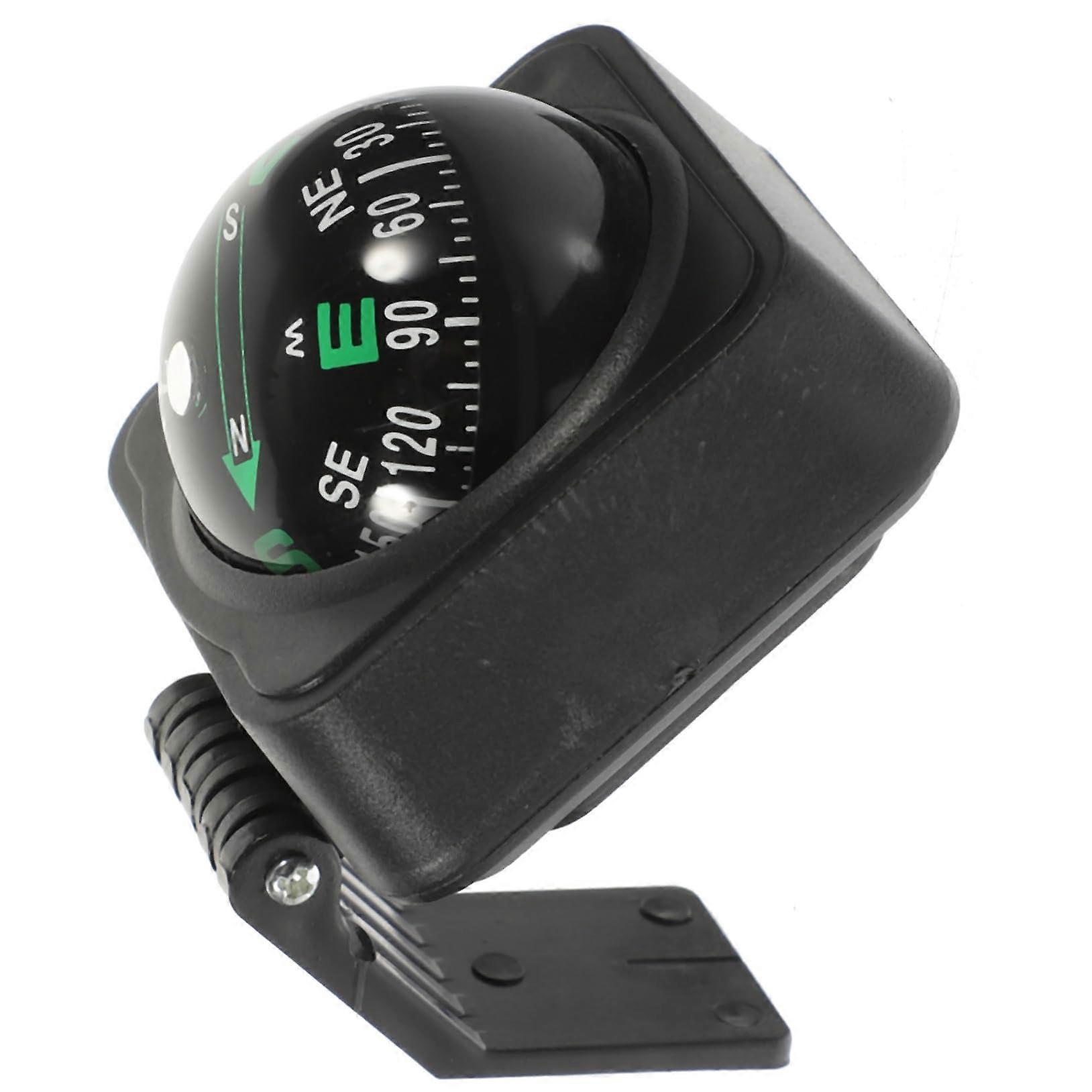 Car Dashboard Compass with Accurate Directional Guidance for Boats and Cars, Durable ABS Acrylic Ball