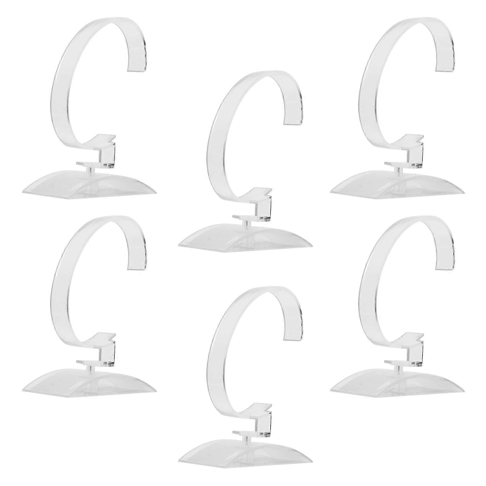 Watch Display Rack 6Pcs Elegant Practical Ideal For Shop Display 10.00X6.50X4.00CM Prevent Dropping