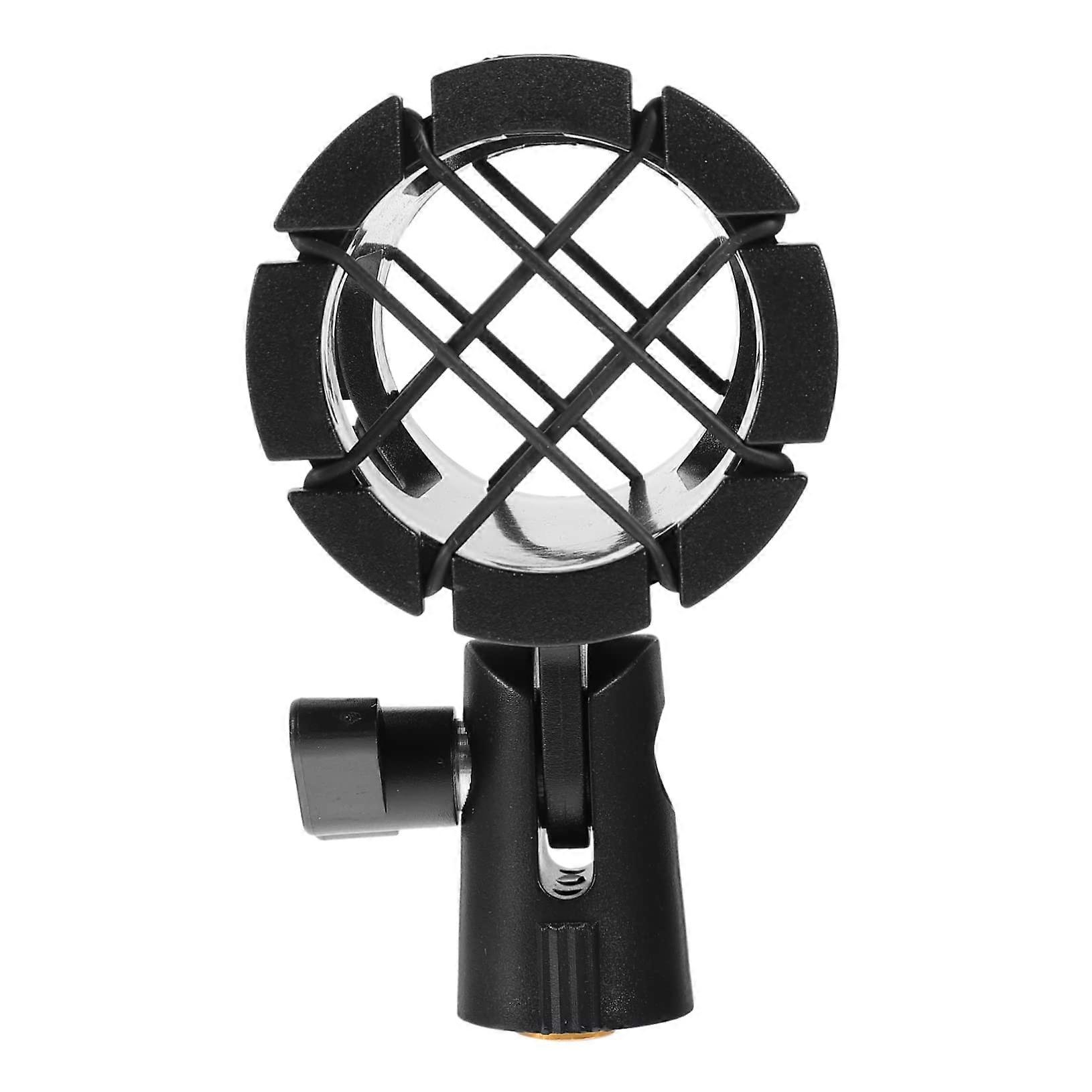 Microphone Shockmount AntiVibration Holder Honeycomb Design Compatibility For Recording Studios And Live Performances