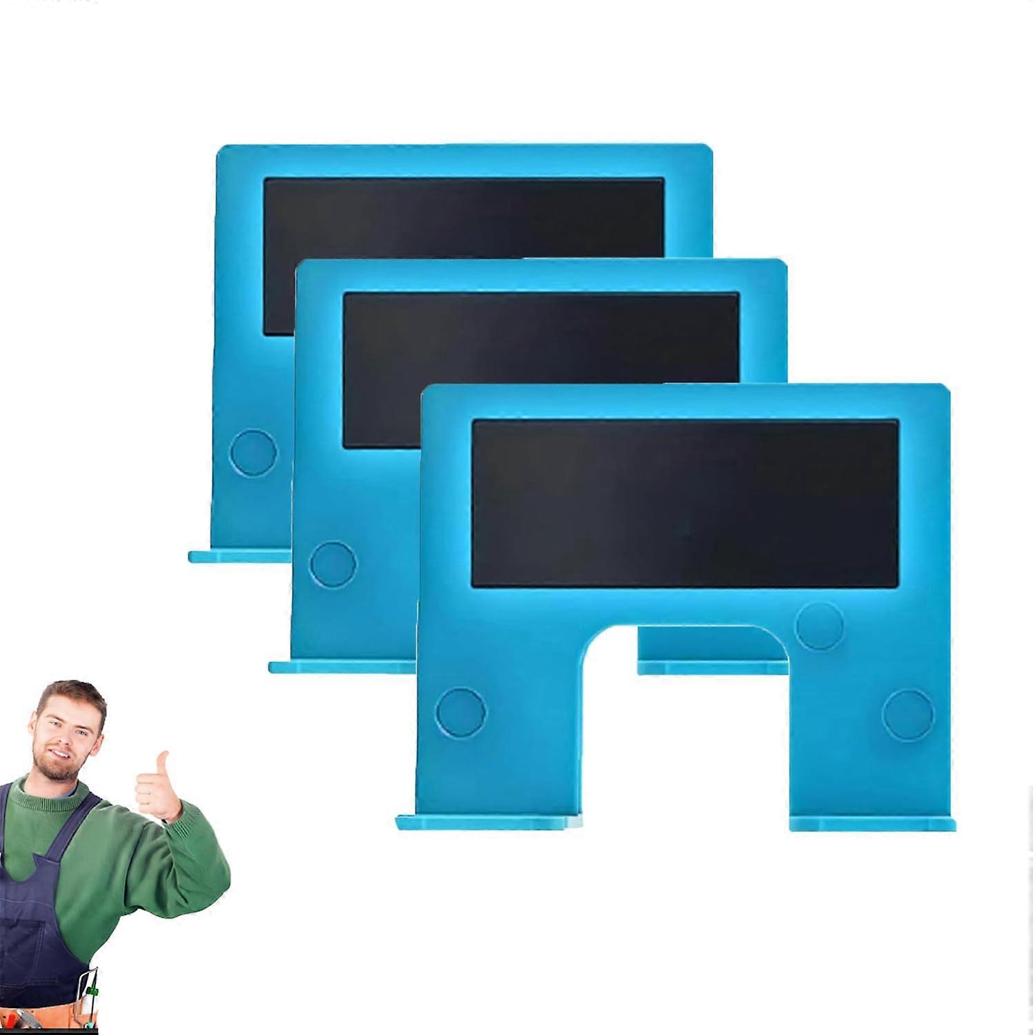 Door Hinge Jig with Magnetic Locking Technology, Adjustable Drill Guide for Precision Installation