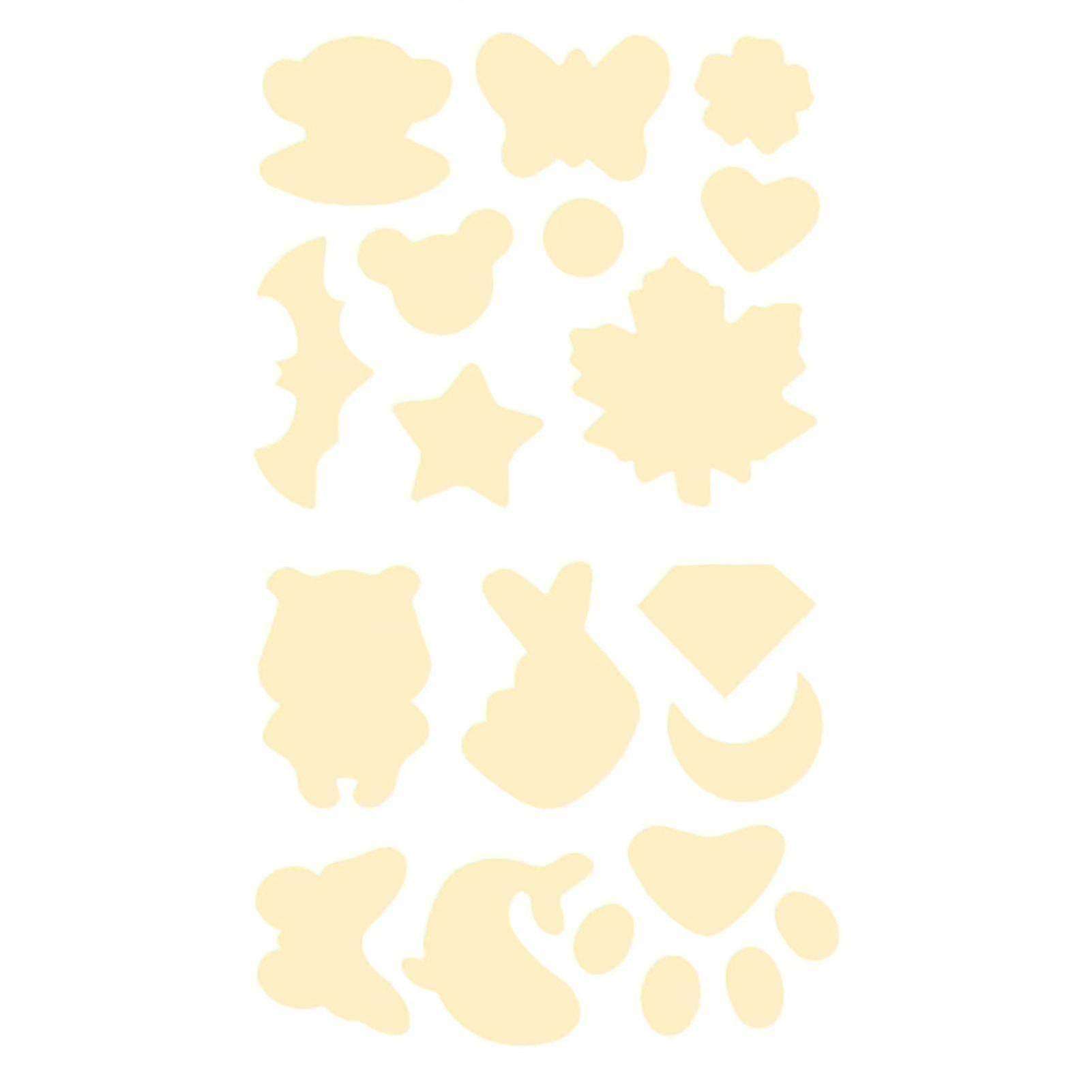 Patch Sticker Waterproof Iron-free Polyester Practical Fadeless Applique Sticker For Clothes