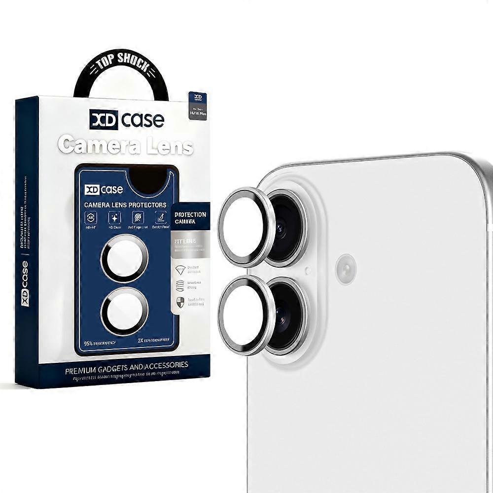 XDcase AF + AR Hawkeye Camera Lens Protector with Alignment Tool For iPhone 16 / 16 Plus