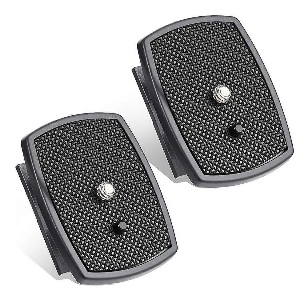 2 Pack 43x43mm Quick Release Plate for Tripods Camera Mount Adapter with Screws