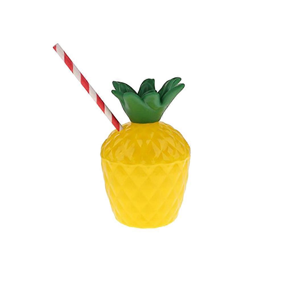 Pineapple Drink Cups Cups for Beach Theme Party with Included