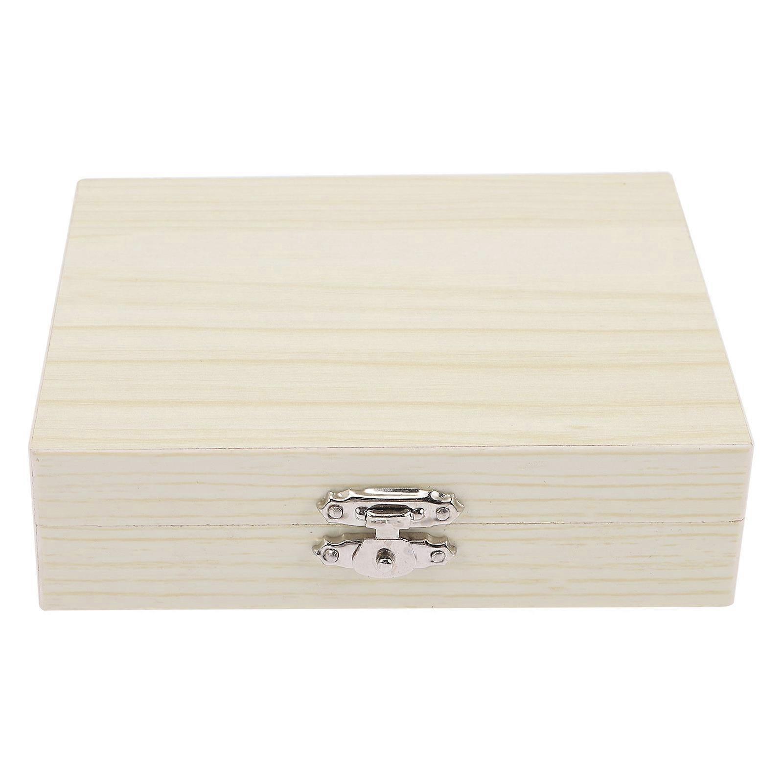 Microscope Wood for Storage with 25 Slots Wooden Durable Container