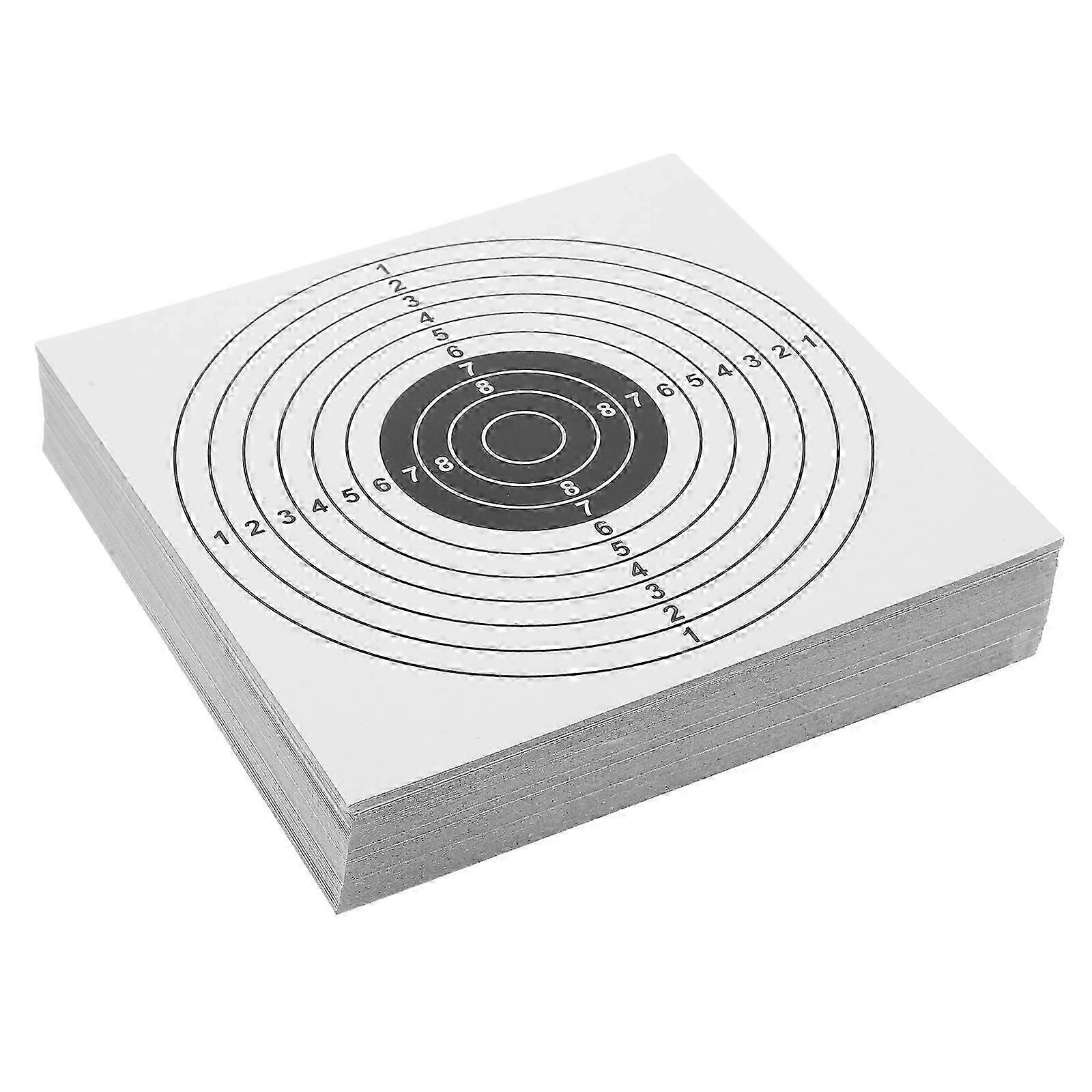 2025 100pcs Precision Shooting Sheets Target Shooting Essentials Professional Target Paper