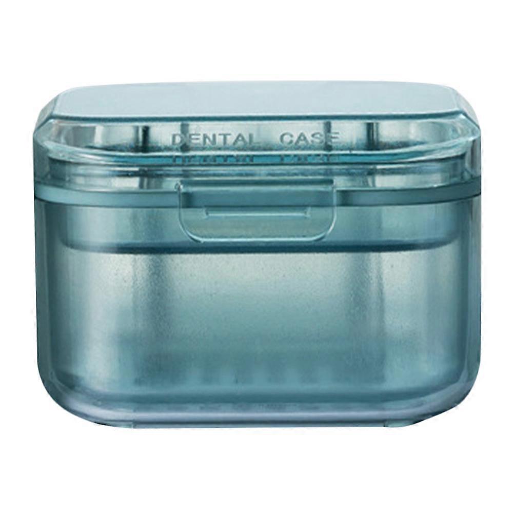 Brace Case Portable Denture Case for Storage Use with 5Pcs Small Brace Retainer