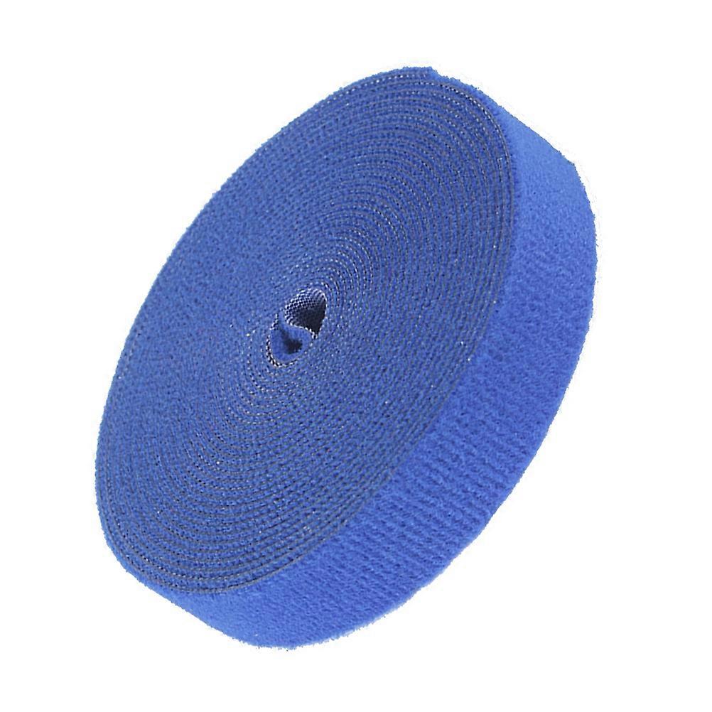 Cable Strap Hook and Loop Adhesive for Cable Tying 1M Blue Fastening